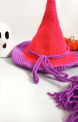 Stand Out from the Coven with This Eccentric Witch Hat Crochet Pattern